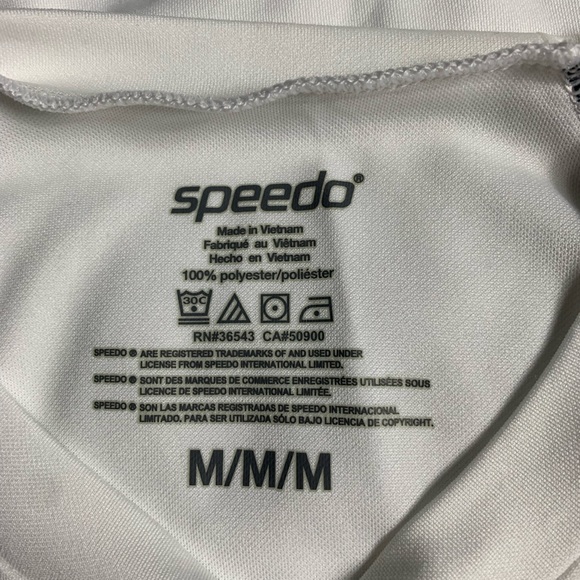 Mens Speedo Rash Guard - Picture 4 of 4